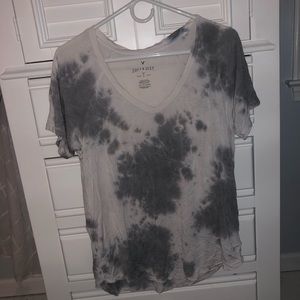 Soft Gray Tie Dye T-shirt